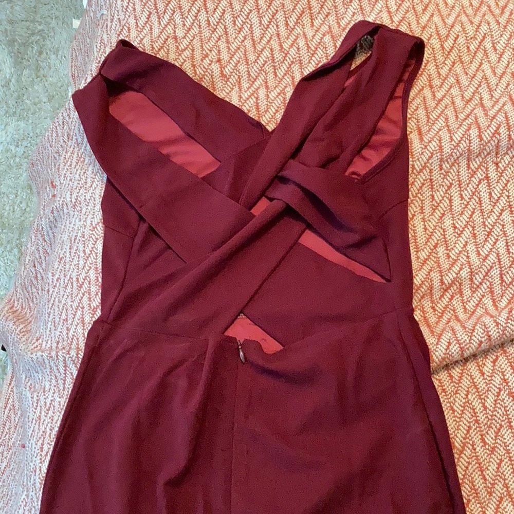 Red dress